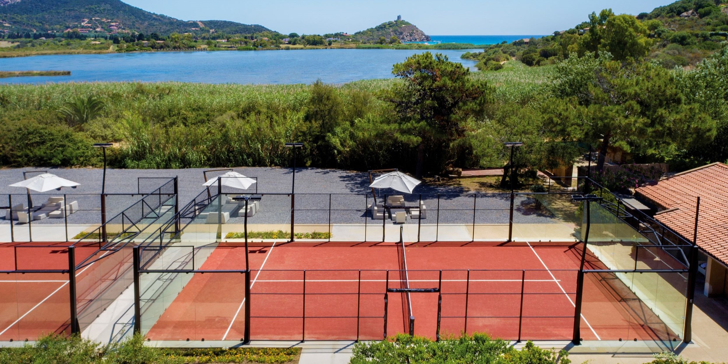 Chia Laguna_Padel in Sardegna
